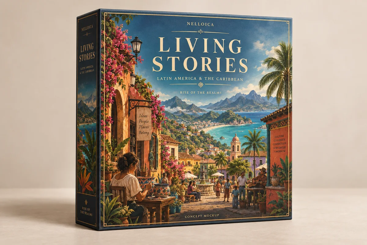 Latin America & the Caribbean: Living Stories artwork
