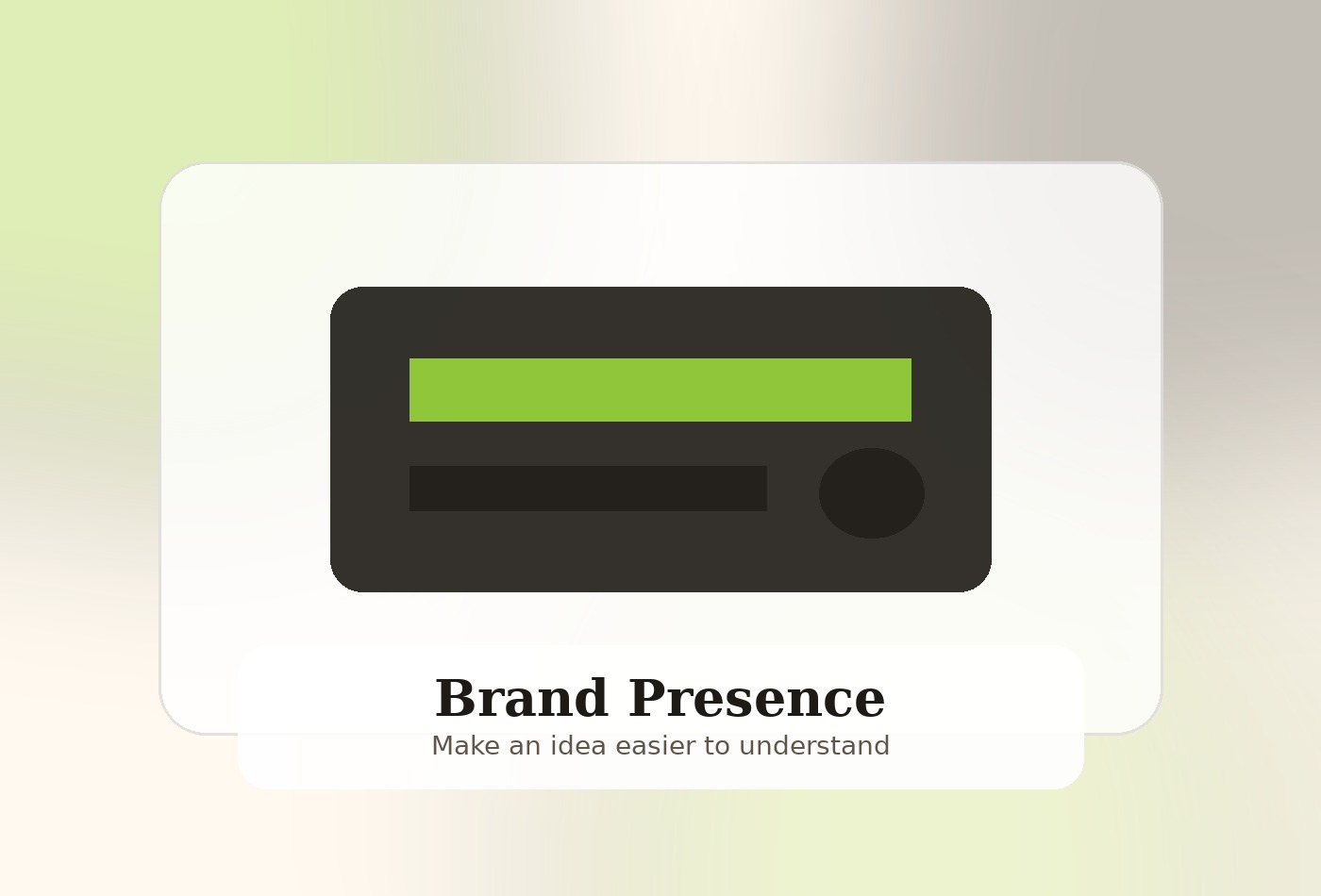 Brand design work